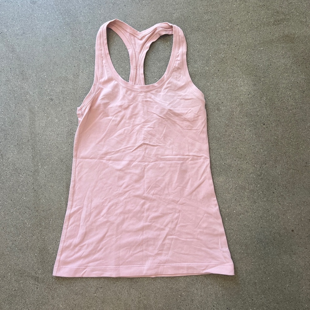Lululemon Pink Long Tank Top